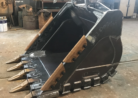 16Mn Steel 1.5cbm Komatsu PC350 Excavator Rock Bucket untuk Konstruksi